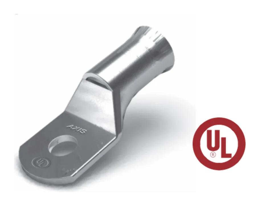 1 Hole, Cable Lugs Long Barrel – Bell Mouthed, Heavy Duty