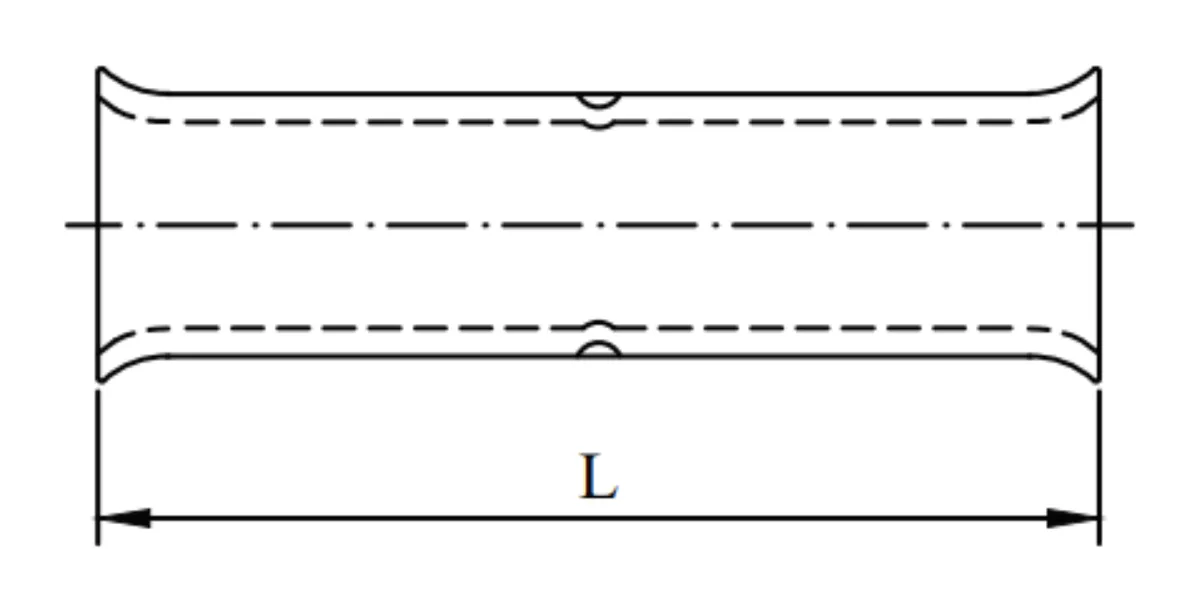 Long Length Flared Barrel Connector (AWG)